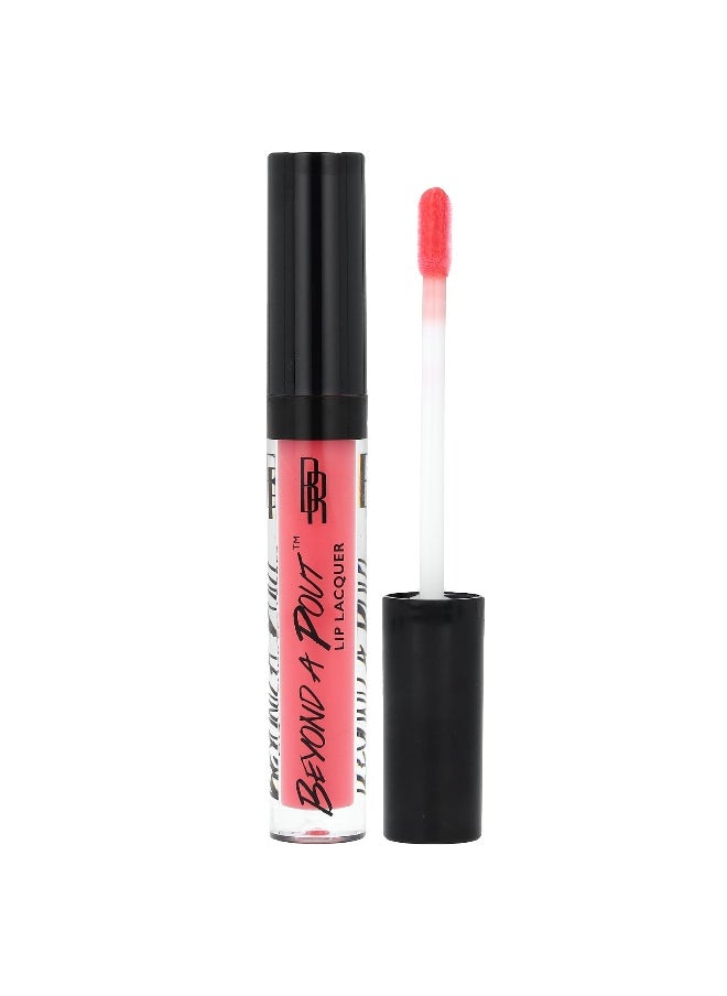 Black Radiance Black Radiance, Beyond A Pout, Lip Lacquer, 1320058 Sweet Pepper, 0.12 fl oz (3.5 ml)  - Image 1
