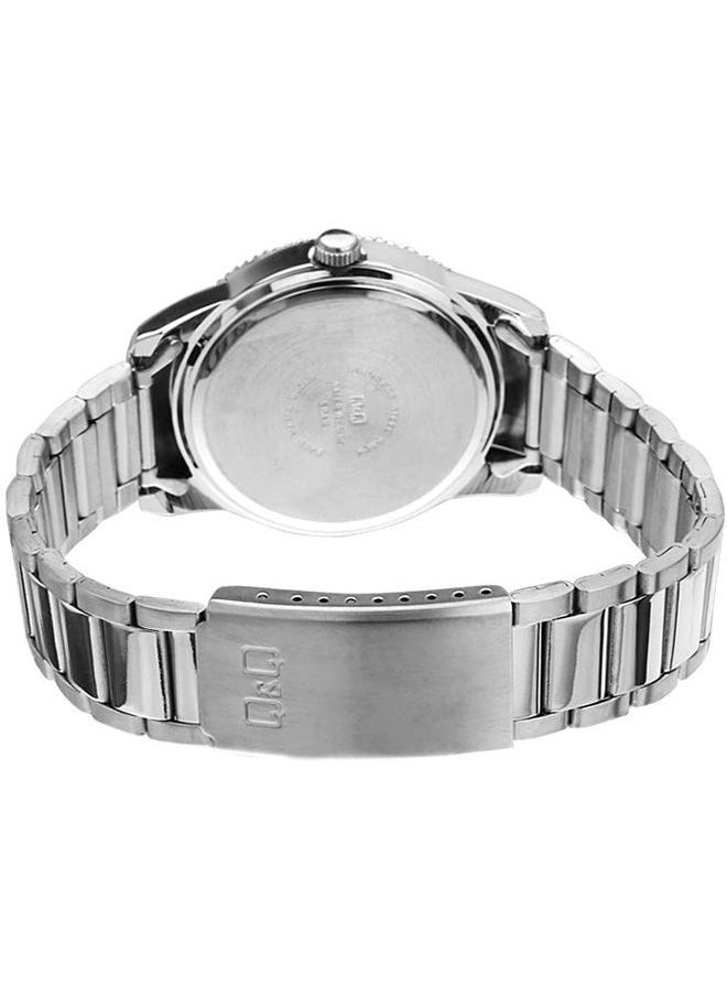 Q&Q - Stainless Steel Analog Wrist Watch Q556J205Y - Image 1