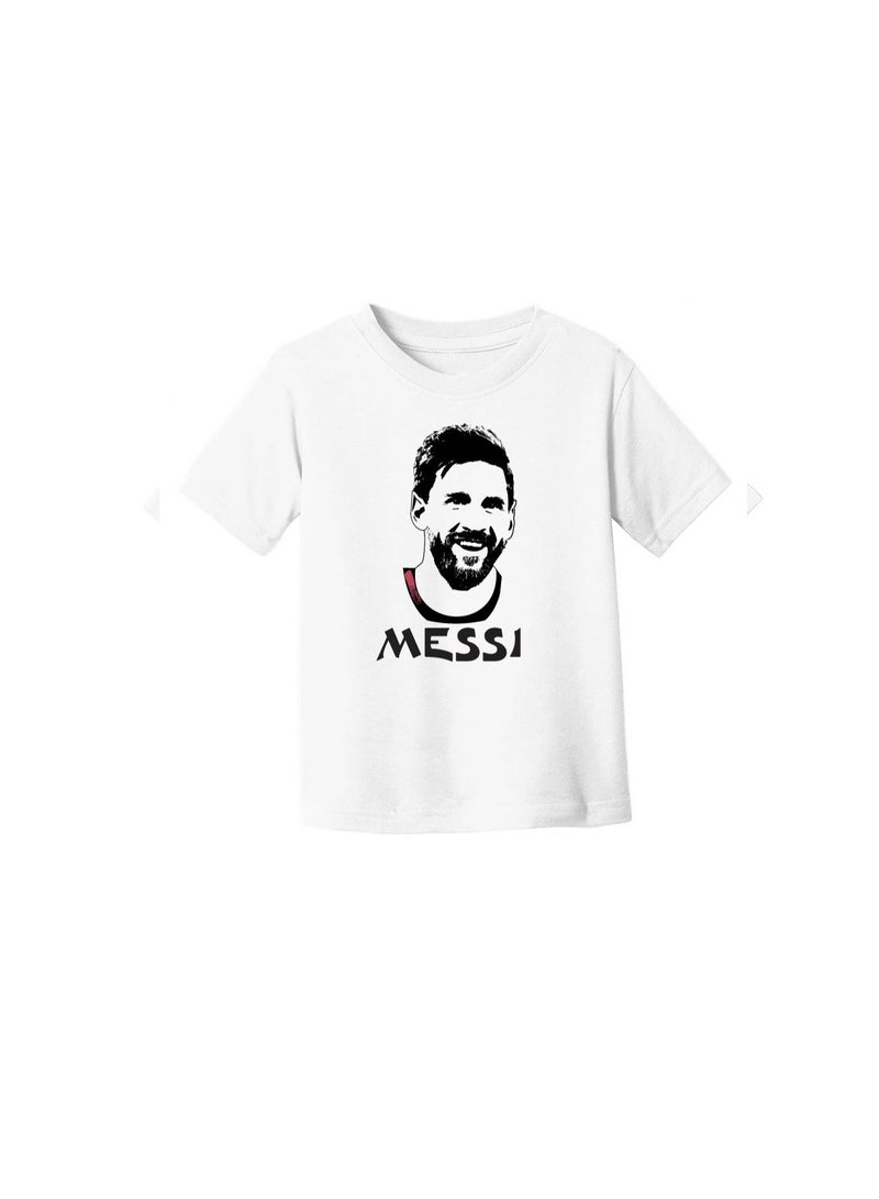 Messi Unisex Kids T-Shirt-Soccer Player Printed Tshirt For Boys And Girls-Soft And Comfortable-Gift For Young Football Fans - Image 4