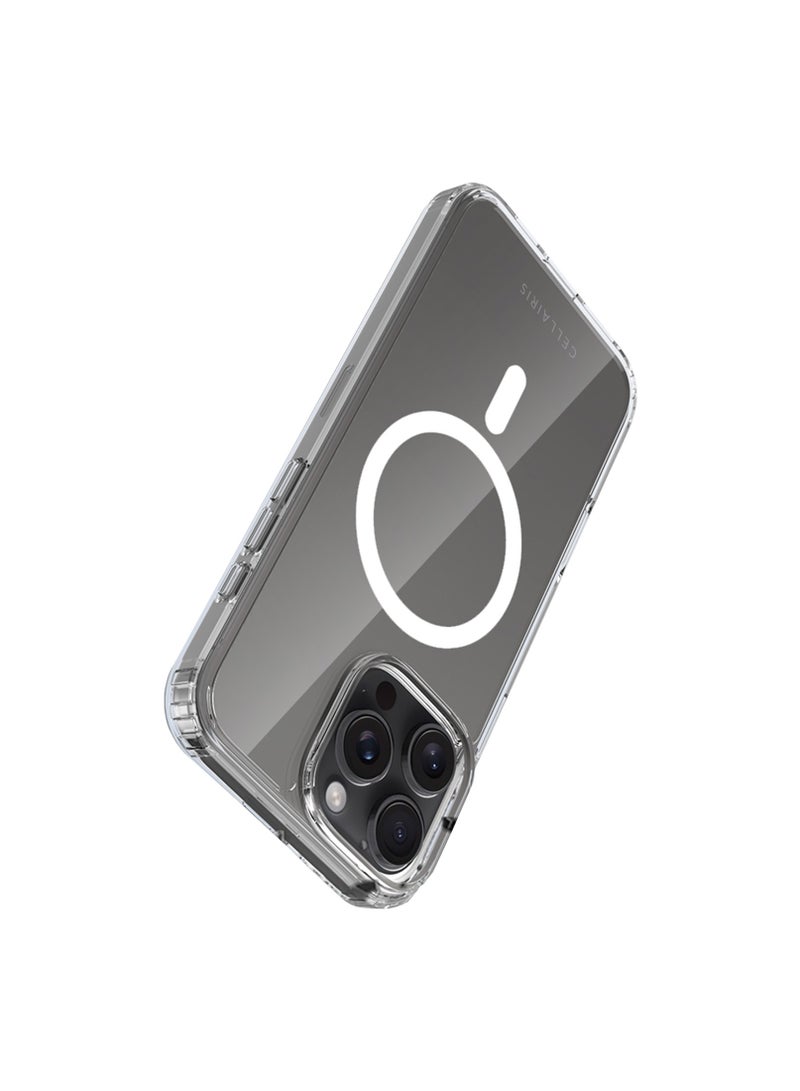 Cellairis CLEAR MagSafe Case for Apple iPhone 16 Pro – Transparent Protective Cover - CLEAR - Image 3