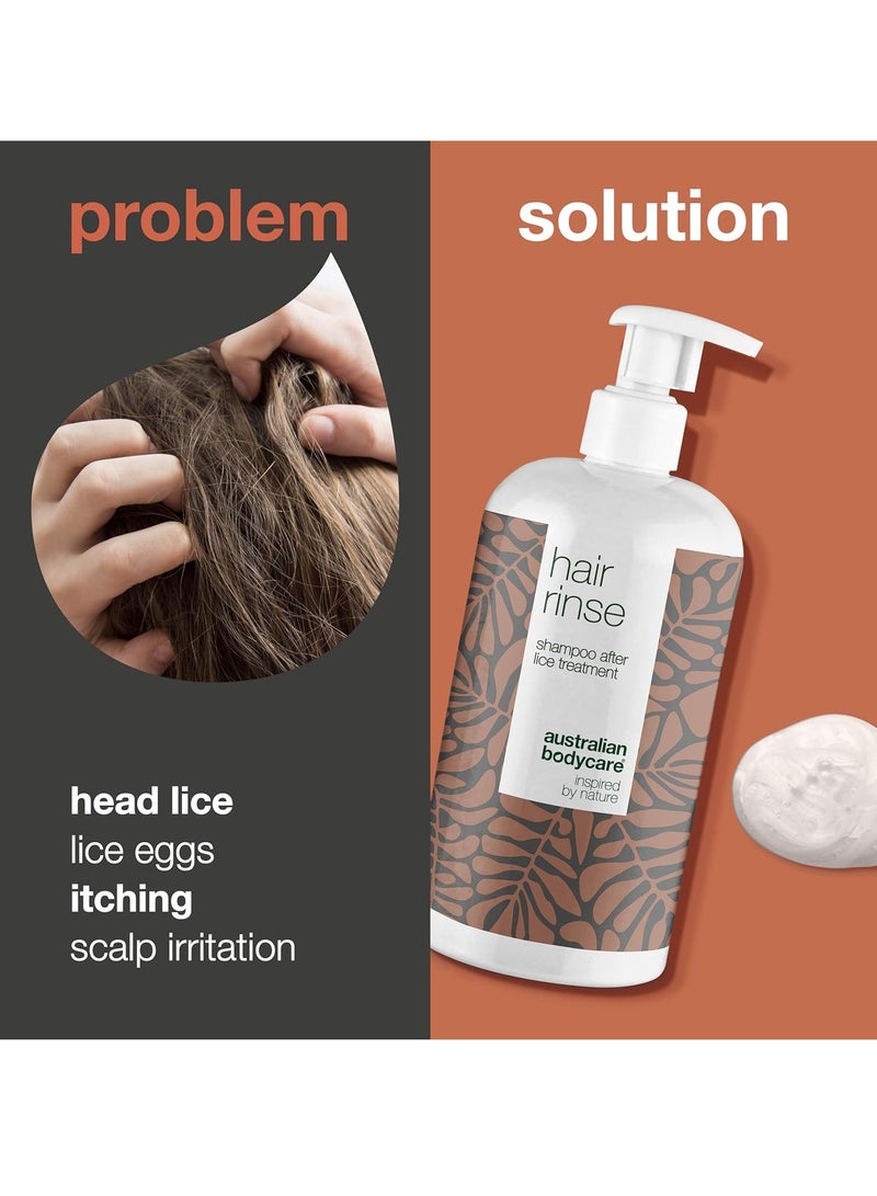 أستراليان بودي كير شامبو شطف الشعر 500 مل بعد علاج القمل شامبو علاجي بزيت شجرة الشاي مع زيت شجرة الشاي النقي 100 - Image 4