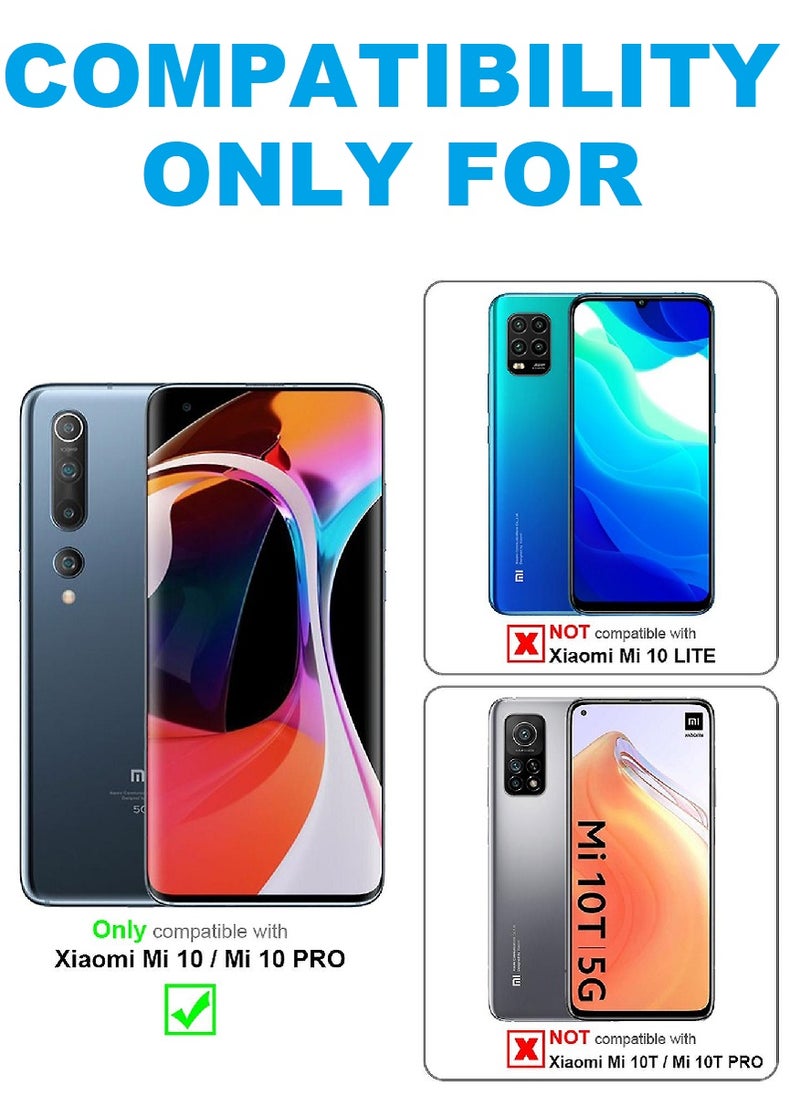 Tempered Glass Screen Protector Clear Designed For Xiaomi Mi 10 5G Full Screen Coverage And Bubble Free - Image 3