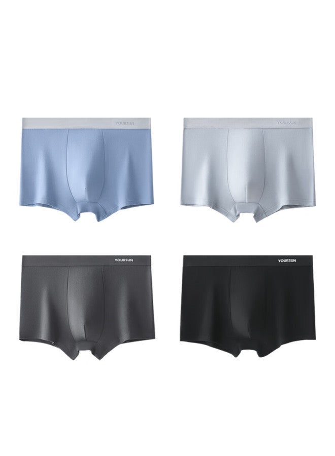 Your Sun Comfortable And Breathable Men's Underwear With 10a Antibacterial Technology, 50s Cotton Loose-fit Boxer Briefs For Men - Image 4