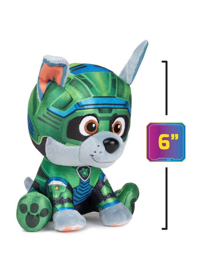 GUND GUND PAW Patrol: The Mighty Movie Rocky Stuffed Animal, Officially Licensed Plush Toy for Ages 1 and Up, 6”  - Image 2