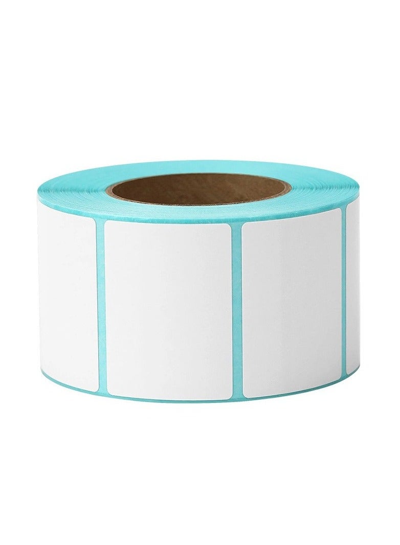 Generic 40mm x 30mm Self Adhesive Label Synthetic Thermal Sticker,1.57 x 1.18 Inch Labels Thermal Printer Paper, Tear Resistant, Waterproof, High Temperature Resistant, 800 Pcs  - Image 2