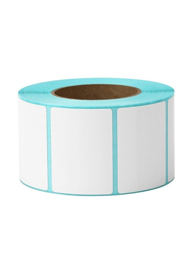 40 مم × 30 مم ملصق حراري ملصق ذاتي للاصق ذاتي ، 1.57 × 1.18 بوصة ورق طابعة حرارية ، مقاومة للدموع ، مقاوم للماء ، مقاوم للدرجات عالية ، 800 قطعة - Image 2