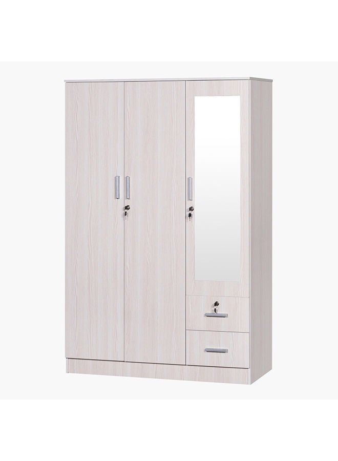 Home Box Bella 3-Door Wardrobe With 2 Drawers 177x120x40 cm  - Image 1