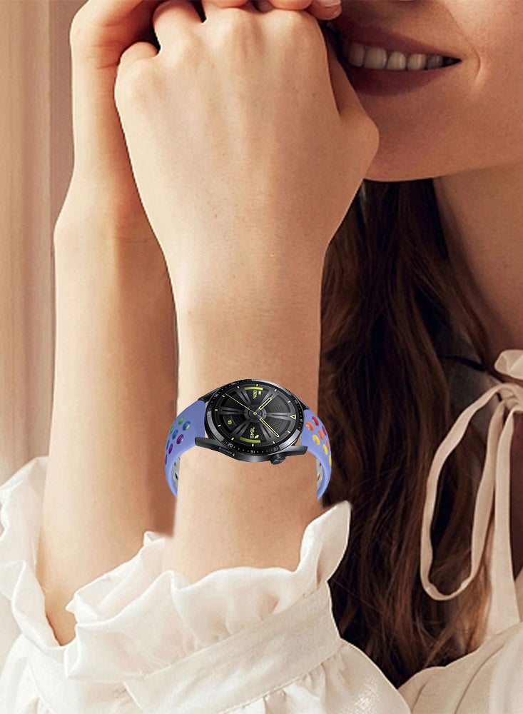 Perfii 3pcs Watchband Bundle Compatible with all Samsung, Huawei, Amazfit, Fitbit and Honor with 22mm band size - Image 5