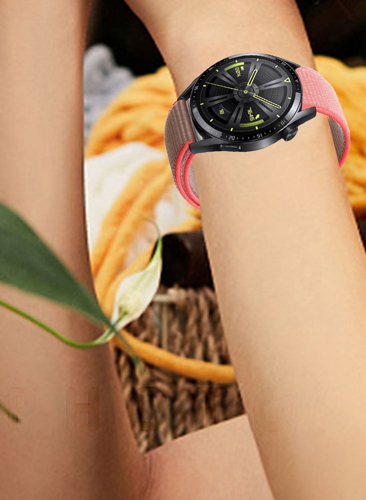 Perfii 3pcs Watchband Bundle Compatible with all Samsung, Huawei, Amazfit, Fitbit and Honor with 22mm band size - Image 2