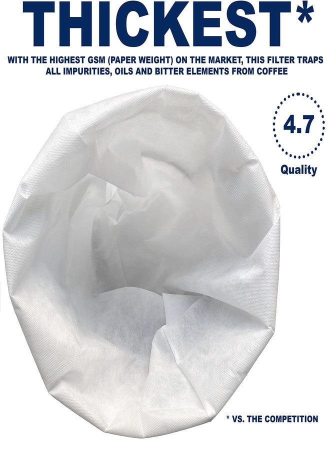 TezPak (50 Pack) Commercial Cold Brew Coffee Filters, 20" x 20" For 5-Gallon Commercial Model Cold Brew Coffee Makers and Systems - Image 3
