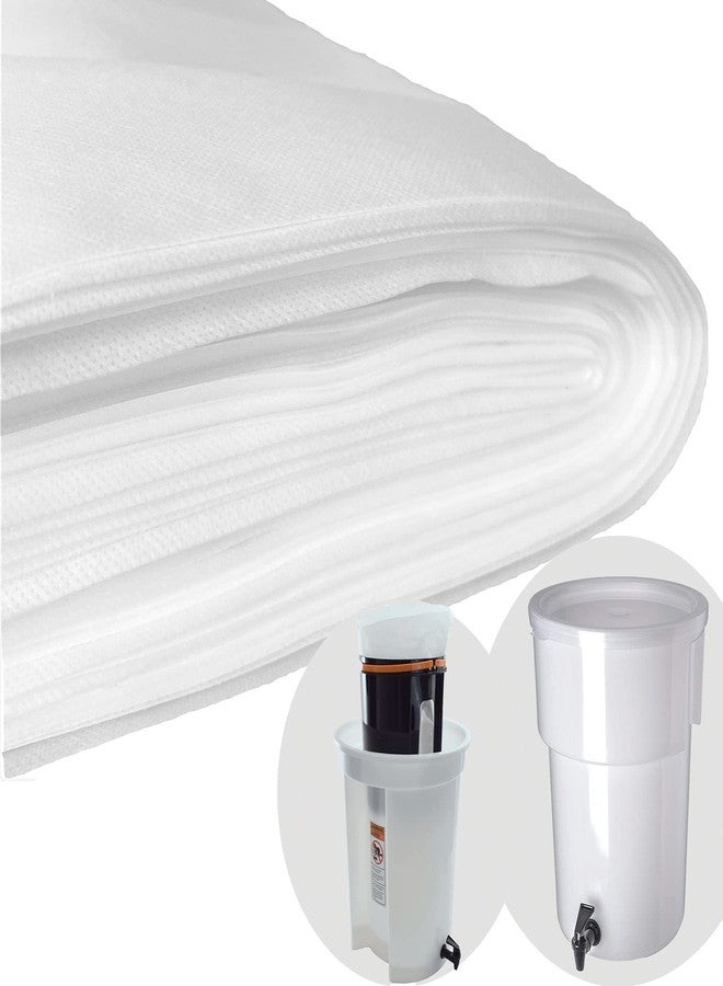 TezPak (50 Pack) Commercial Cold Brew Coffee Filters, 20" x 20" For 5-Gallon Commercial Model Cold Brew Coffee Makers and Systems - Image 1