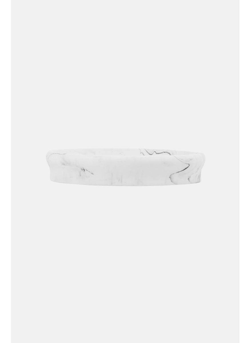 AMG - Ceramic Soap Dish, White - Image 1