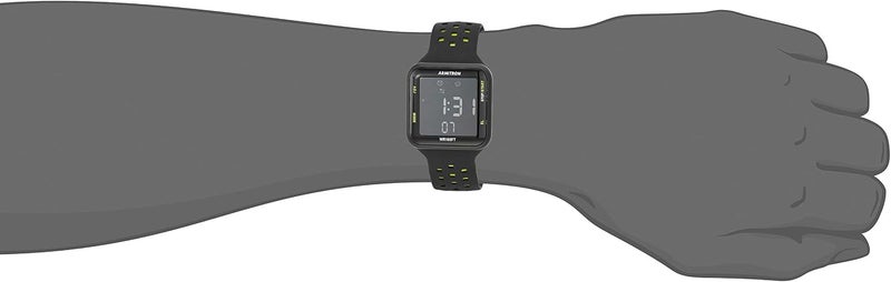 Armitron Sport Unisex Digital Chronograph Silicone Strap Watch, 40/8417 - Image 1