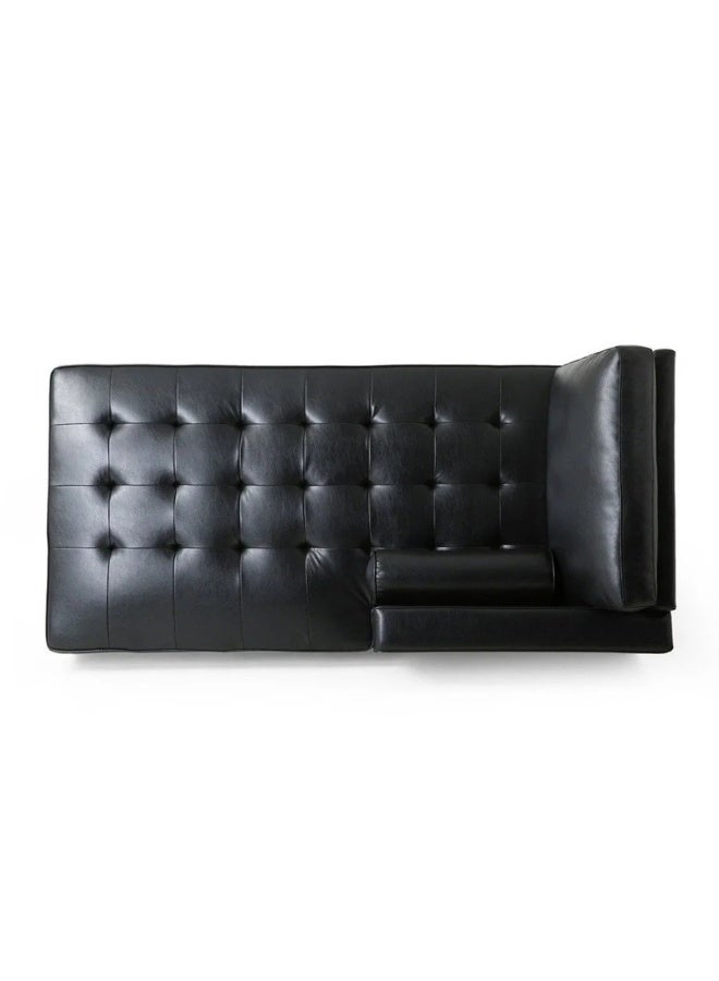 KUSTOMDECO Contemporary Tufted Upholstered Chaise Sectional L-Shape Sofa - Customizable Sectional Sofa for Living Room, Premium Upholstery, L-Shape Design - Image 4
