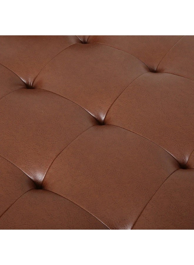 KUSTOMDECO Contemporary Tufted Upholstered Chaise Sectional L-Shape Sofa - Customizable Sectional Sofa for Living Room, Premium Upholstery, L-Shape Design - Image 5