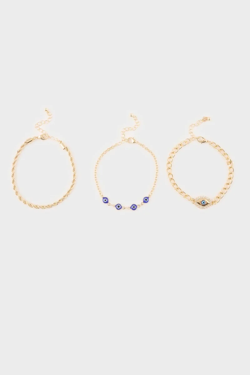 Defacto  Woman 3 Piece Bracelet Set for Women | Best Price UAE