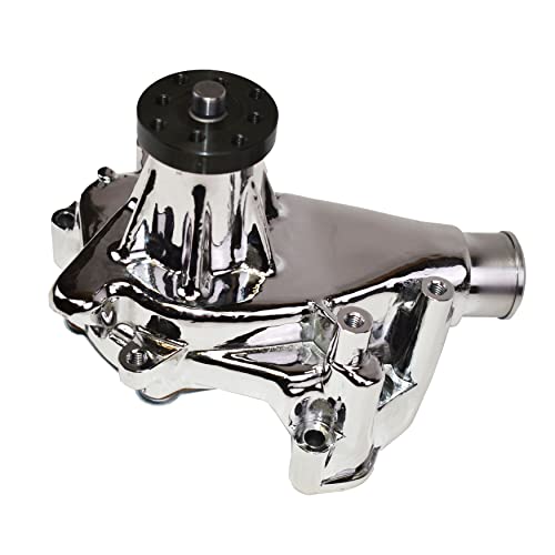 A-Team Performance - Long-Style High-Flow Mechanical Long Water Pump - Compatible with Small Block Chevrolet 265 267 283 302 305 307 327 350 400 - Image 1