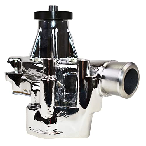 A-Team Performance - Long-Style High-Flow Mechanical Long Water Pump - Compatible with Small Block Chevrolet 265 267 283 302 305 307 327 350 400 - Image 2