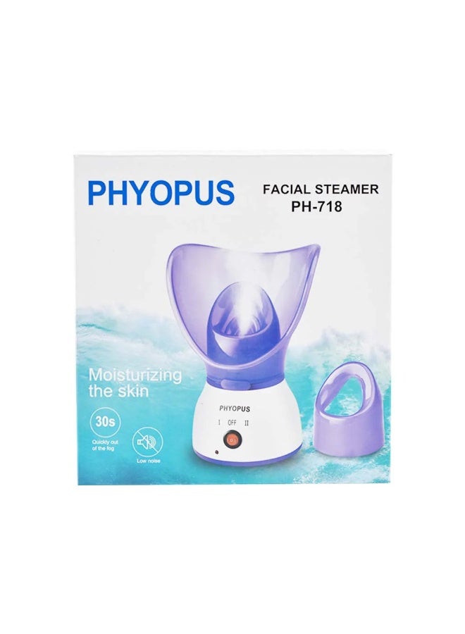 Facial Steamer, Home Facial Steamer for Deep Cleansing and Moisturizing, Sauna Steamer with 50ml Water Tank, Facial Mask, Nose Mask, Perfect for Skin Care - Image 3