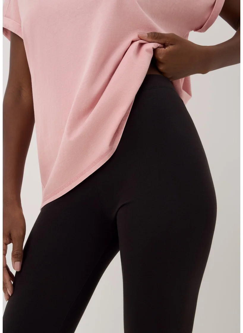 Matalan Black Cropped Leggings