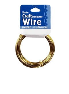 Darice Craft Wire 16 Gauge Gold 7 feet  - Image 3