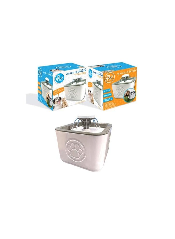 نافورة مياه للقطط والكلاب وموزع مياه للحيوانات الأليفة سعة 2.5 لتر، نافورة شرب أوتوماتيكية للحيوانات الأليفة للقطط والقطط الصغيرة داخل المنزل والحيوانات الأليفة الصغيرة، نافورة شرب فائقة الهدوء للقطط مع فلتر - Image 2