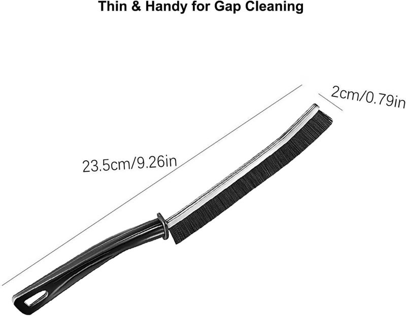 PPK24X9 Mini Gap Cleaning Brush, Hard Bristle Multipurpose Crevice Cleaning Brush, Dead Corner Cleaning Brush Used for Toilet Bathroom Kitchen Tiles Window All Type of Gap & Corner  - Image 5