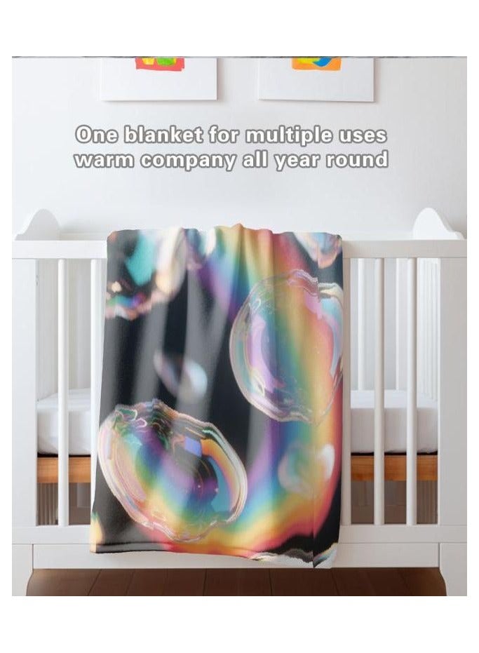 general Children's or student cartoon flannel thin blanket (warm and comfortable, suitable for sleep, games) 100cm*150cm - Image 1