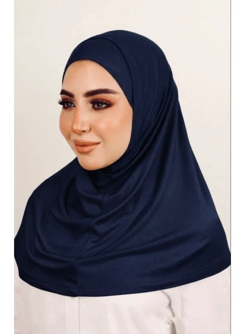 AL BENT AL SHARQIEH cotton hijab scarf with underhijab piece