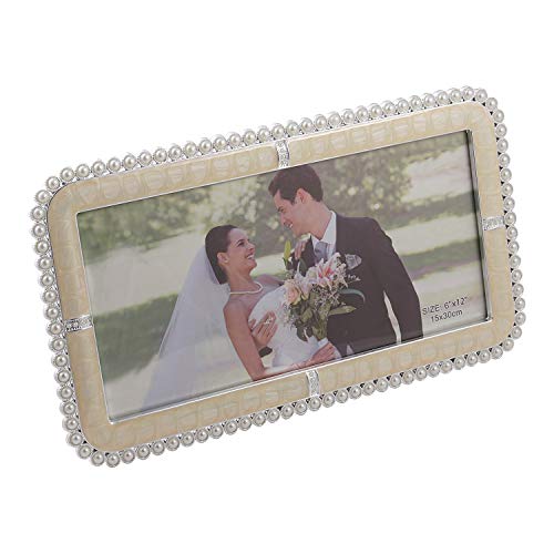 Lavanaya Silver Antique Silver Finish Table Top Photo Frame (Pearl Silver) - Image 3