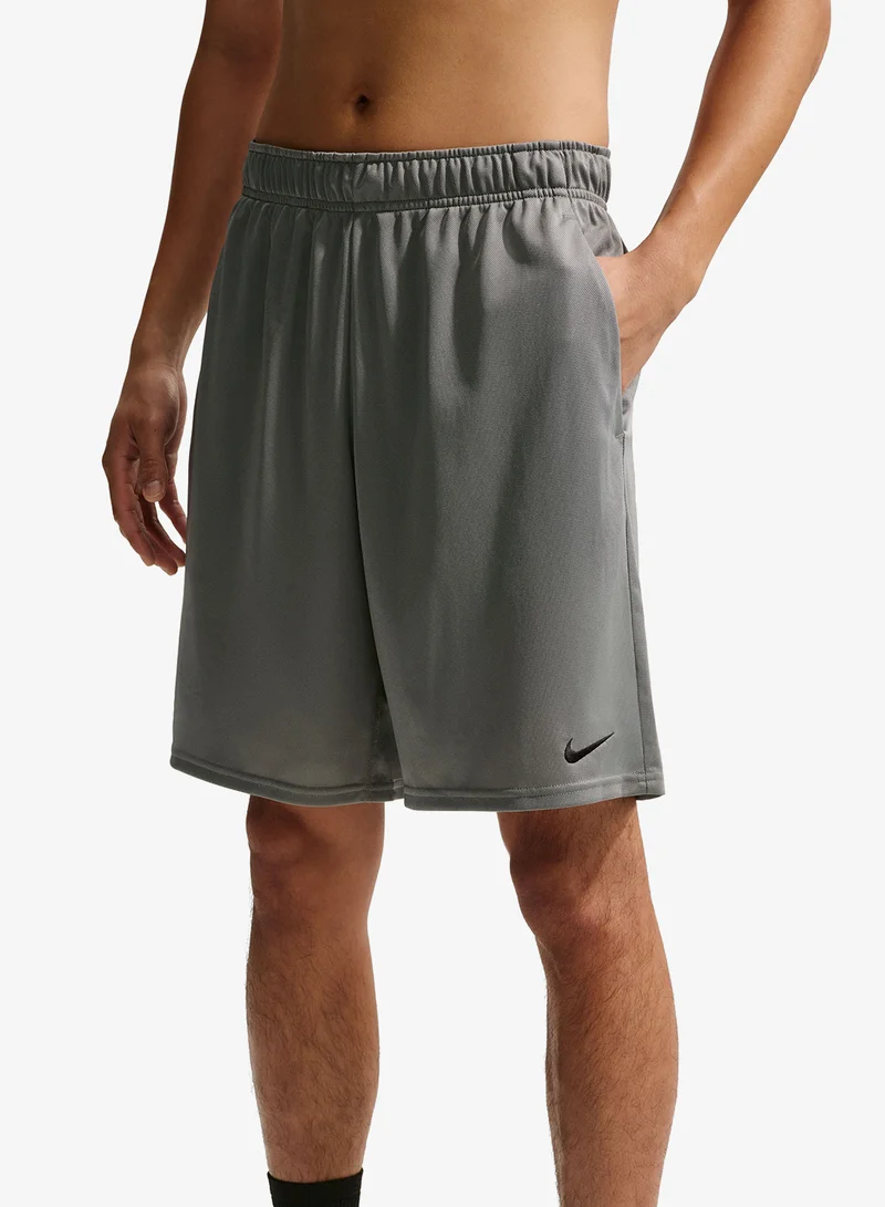 Nike SMOKE GREY/(BLACK) 9" Dri-Fit Flex Training Shorts for Men | Best Price UAE