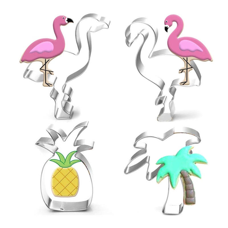 2pcs Baking Mold Stainless Steel Pineapple Shape Biscuits Cookie Stamp Baking Mold Kitchen Cookie Mold Cake Decoration Tool - Image 4
