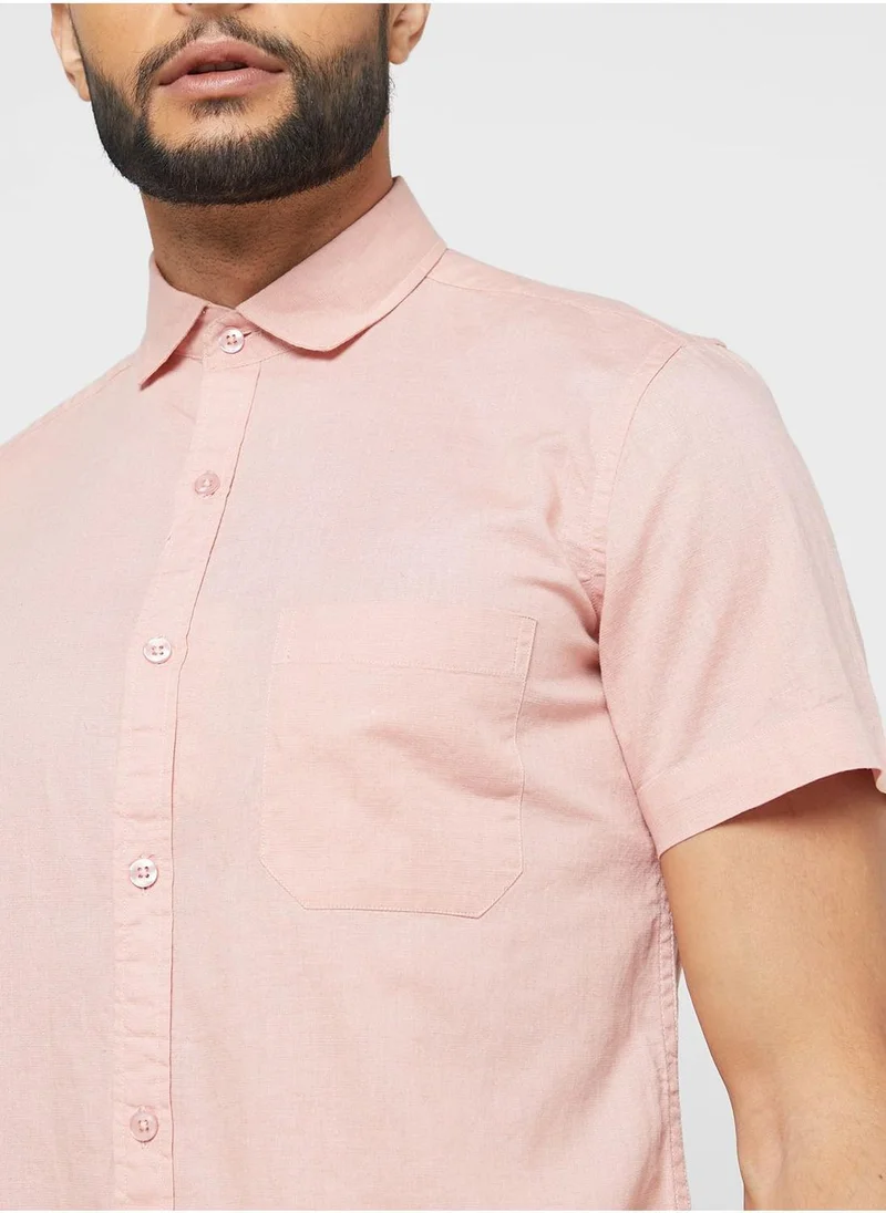 Robert Wood Linen Blend Shirt