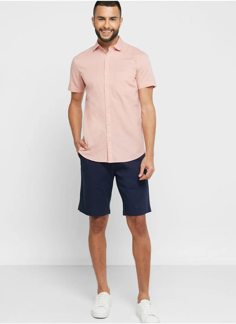 Robert Wood Linen Blend Shirt