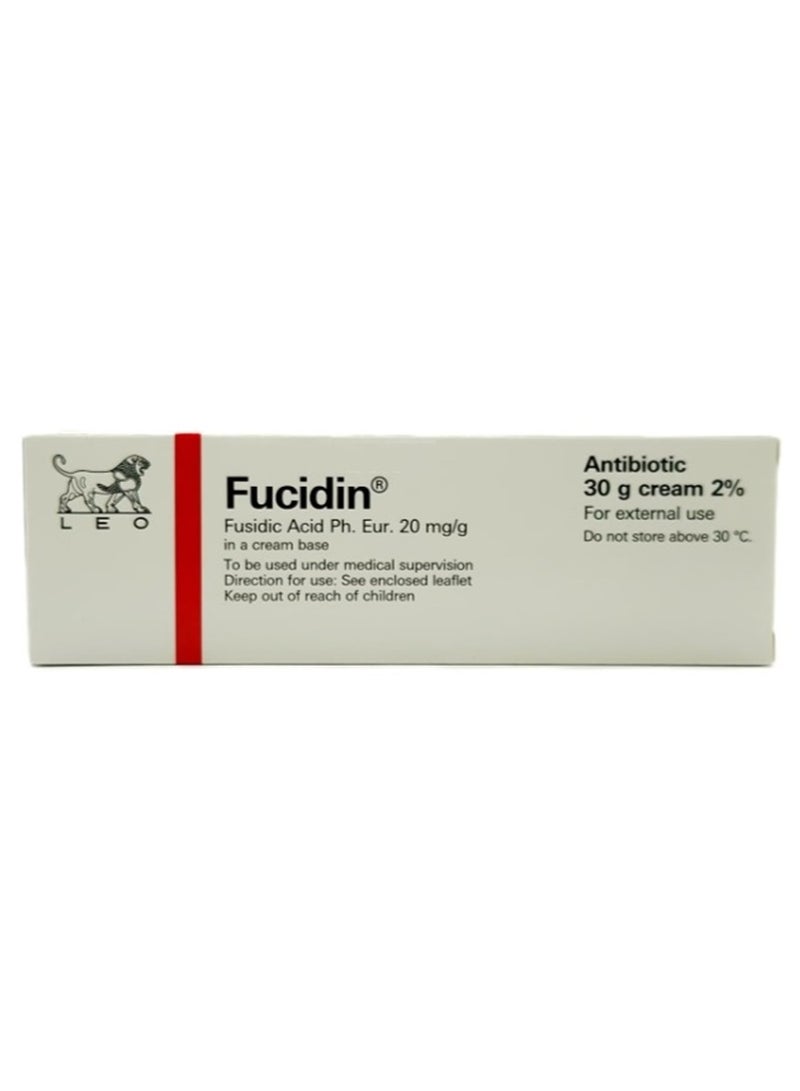 Fucidin 2% Cream 30gm (Fast Relief for Bacterial Skin Infections) - Image 2