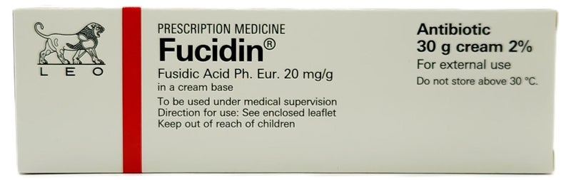 Fucidin 2% Cream 30gm (Fast Relief for Bacterial Skin Infections) - Image 1