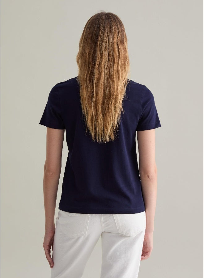 او في اس تيشيرت قطن سوبيما - Image 3