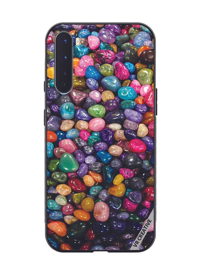 VR CREATIVE Protective Case Cover For OnePlus Nord Pebbles Design Multicolour - Image 1