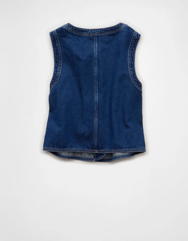 American Eagle  AE Denim Vest for Women | Best Price UAE