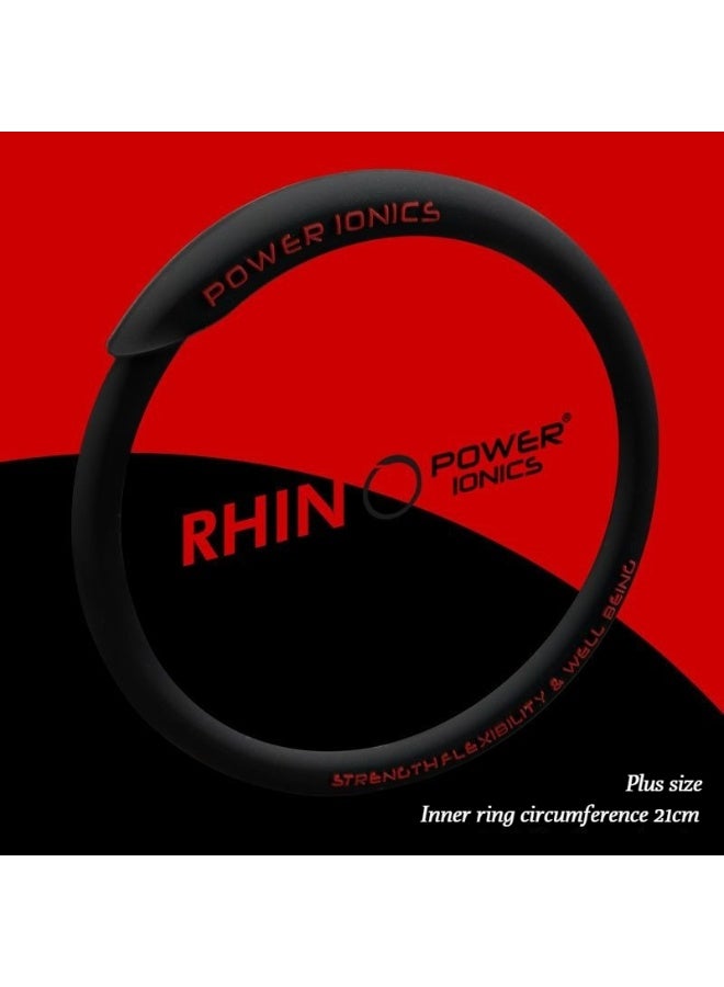 POWER IONICS Trendy Personalized Fashion Rhino Men-Women Couple Fitness Negative Ion Energy Bracelet - Image 1