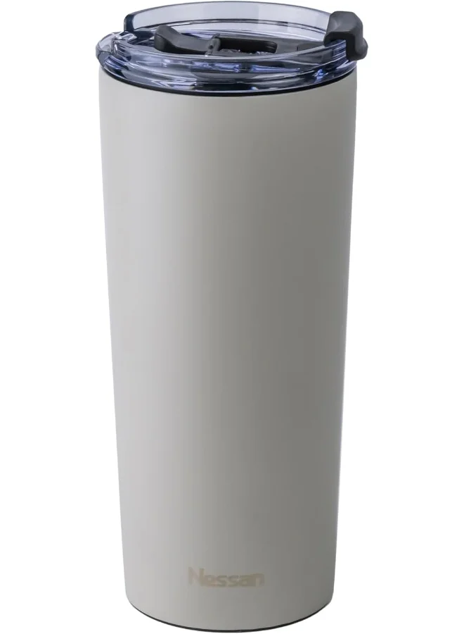 نيسان Insulated Stainless Steel Vacuum Mug, 603Ml - Beige