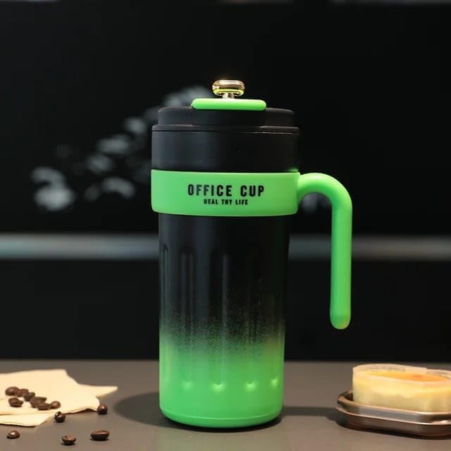 XIBO Mugs for Coffee 1 pcs Travel Coffee Mug with Lid Portable and SpillProof Touch Screen Digital Temperature Display Flasks Stainless Steel Mug Thermal Cup for Hot Cold Drinks - Image 5