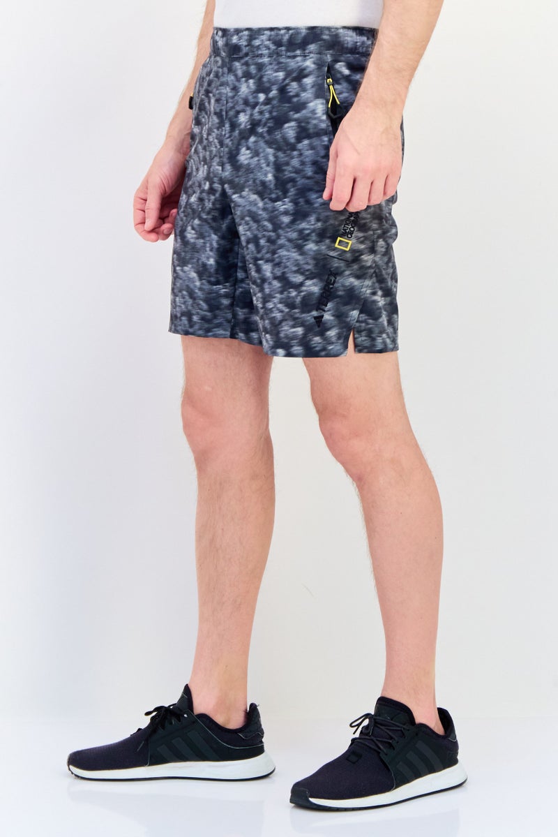 Adidas Men Sportswear Fit Training Shorts, Multicolor - Image 2