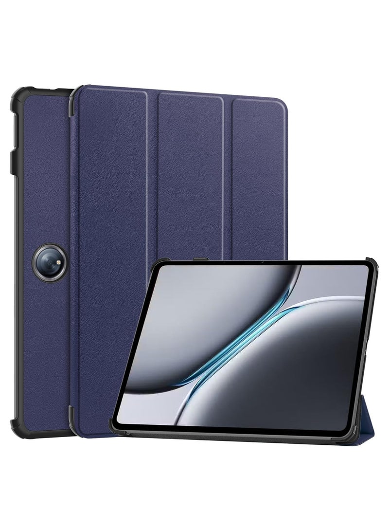 Protective Case Compatible With OnePlus Pad 2 /OnePlus Pad Pro 12.1inch 2024 Tri-Fold Smart Tablet Case,Lightweight Protective Hard PC Back Shell Slim Case Multi-Viewing Angle Case (Blue) - Image 1
