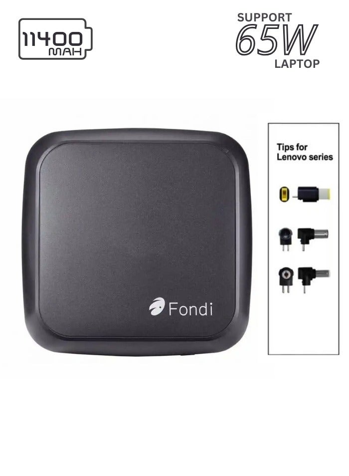 فوندي باور بانك ميجا باور بوكس ​​11400 مللي أمبير/ساعة FP1104S لأجهزة لينوفو المحمولة - Image 1