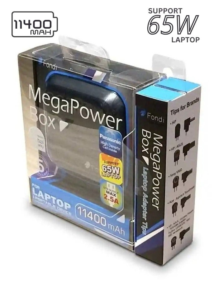فوندي باور بانك ميجا باور بوكس ​​11400 مللي أمبير/ساعة FP1104S لأجهزة لينوفو المحمولة - Image 2