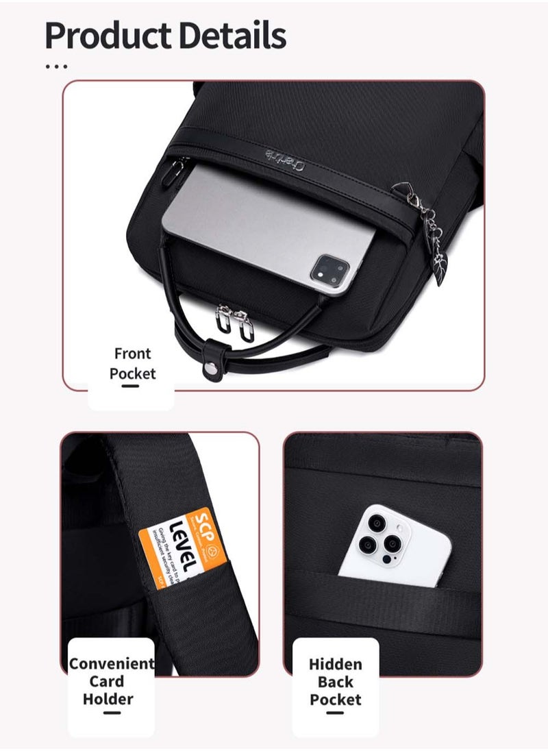 Chantria - Casual School Laptop Backpack, Lightweight Water Resistant Bag with Tablet and Laptop Compartment for Girl - Image 1