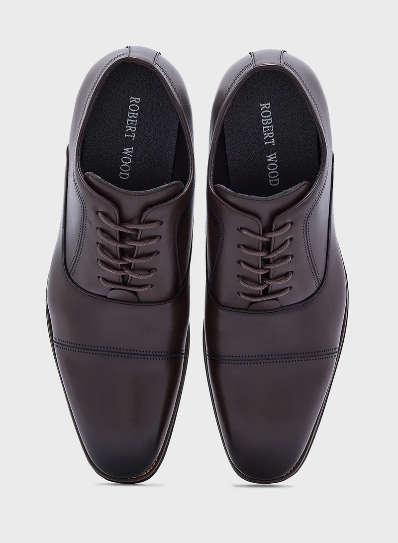 Robert Wood  Classic Oxford Formal Lace Ups for Men | Best Price UAE