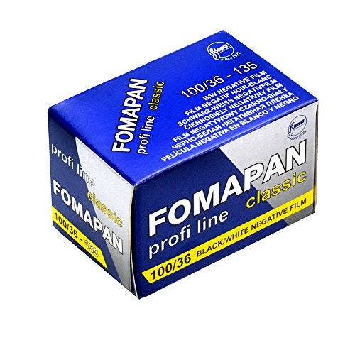 Foma Fomapan 100 ISO Black & White Negative Film, 35mm, 36 exposure - Image 1