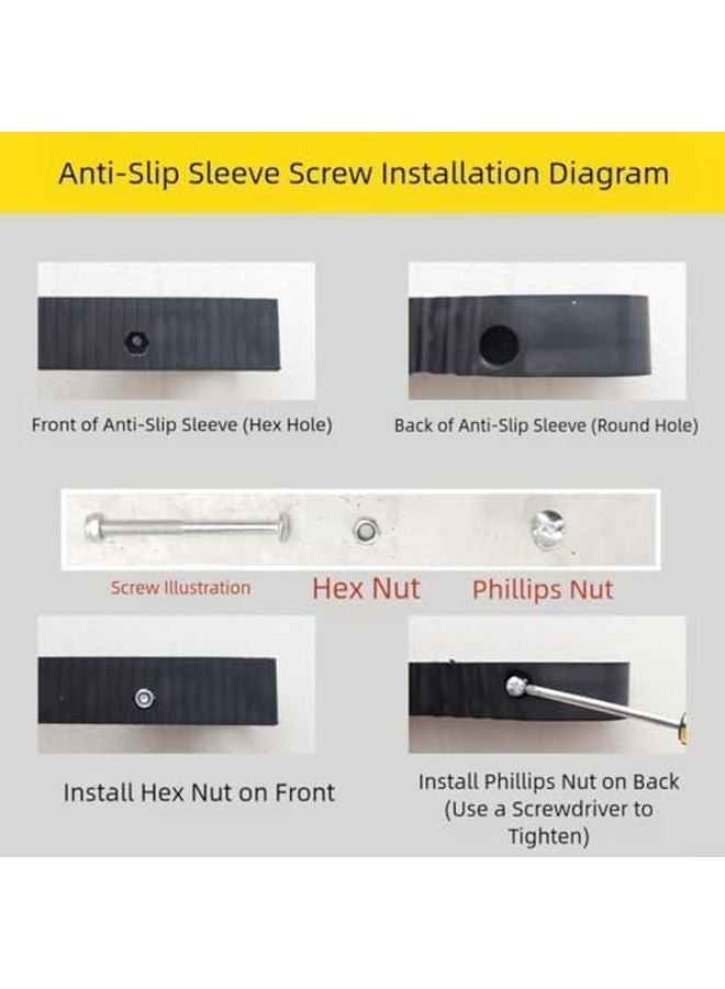 Stabilizer Ladder Accessory With Rubber Anti Slip Mat And Tool Storage For 4cm Groove Telescopic Ladders - Image 5